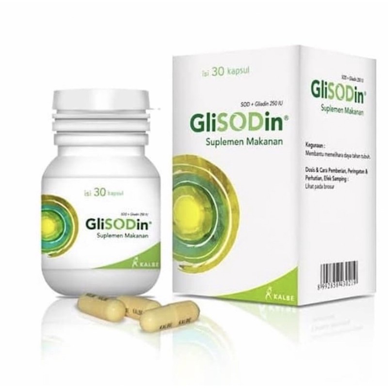 Glisodin per tablet ( suplemen antioksidan meningkatkan daya tahan tubuh )