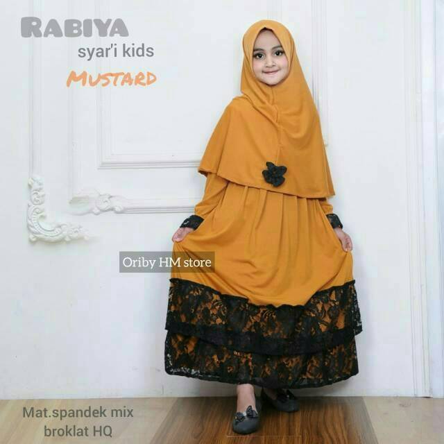 Baju muslim anak umur 2 3 4 5 6 7 8 9 10 11 12 tahun Tabita ORI HM