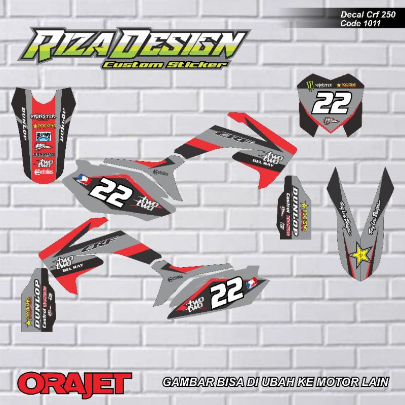 decal crf 250