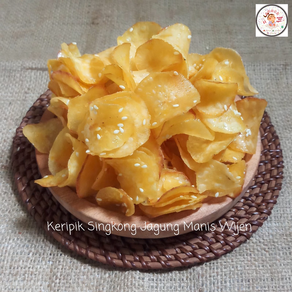 

VIRAL !!! Keripik Singkong Jagung Manis Wijen