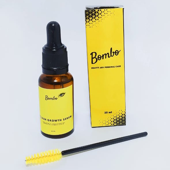 Bombo Eyelash Growth Serum | Serum Bulu Mata Alis | Serum Penumbuh Rambut | Serum Viral Ampuh