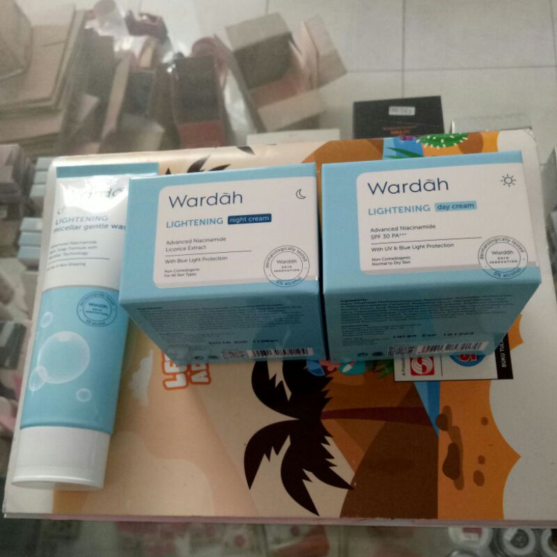 WARDAH LIGHTENING SERIES ISI 3PRODUK