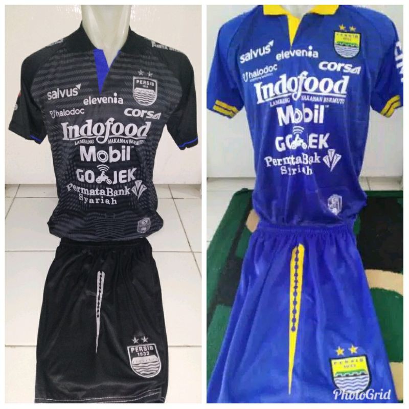 SETELAN JERSEY BOLA ANAK KIDS PERSIB BANDUNG HOME AWAY PRINTING