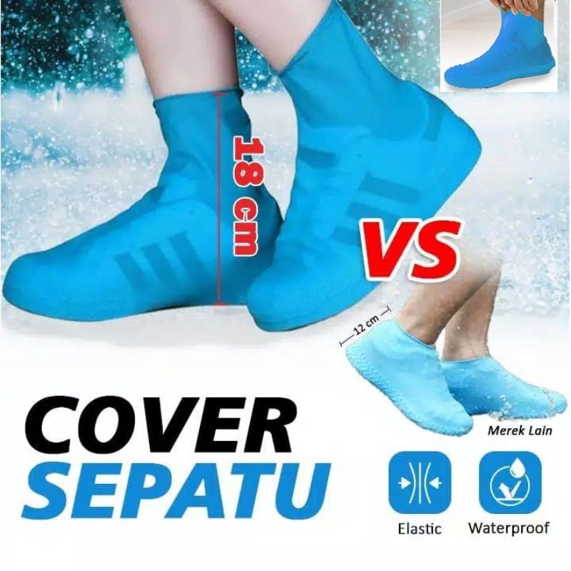 Cover Shoes / Cover Sepatu / Sarung Sepatu Anti Air / Mantel Mantel Sepatu / Pelindung Sepatu