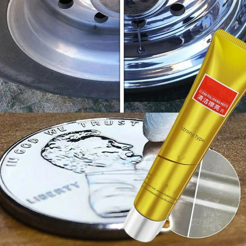 Cream Poles Pengkilap Besi Stainless Ceramic Watch Metal Polishing Paste - 10 ml