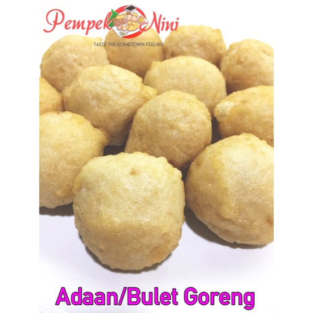 

Pempek Adaan/Bulat Goreng Ikan Tenggiri asli Palembang (Pempek Nini)