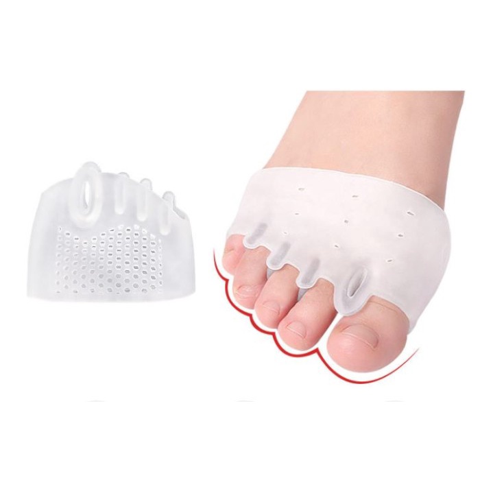 Insole Gel Silikon Pemisah Jari Kaki Koreksi Bunion hallux valgus Toe