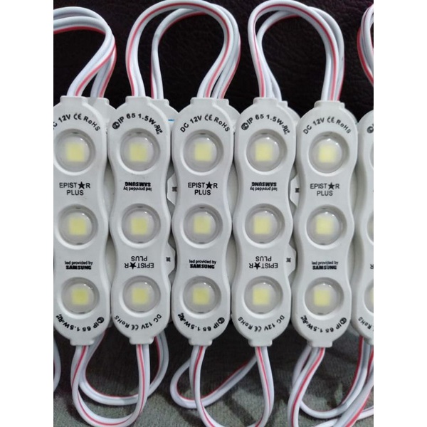 led module Samsung Epistar plus 5054 Doff, white/putih DC 12 volt