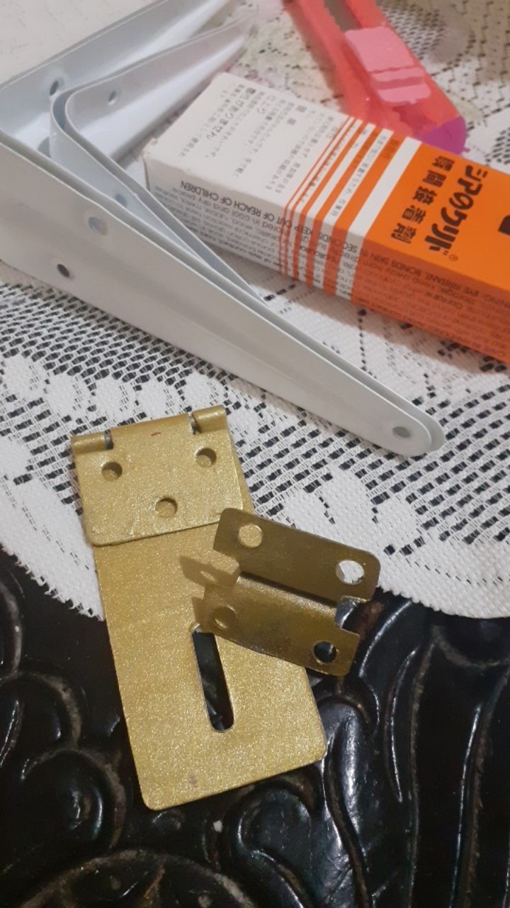 Overpal Plat 3 / Grendel Gembok / Slot Gembok Plat