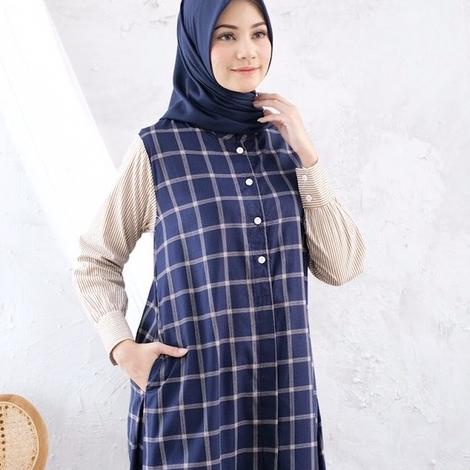 C8H Ramee Safira Gamis Katun Motif➲❥ (Model Terkini)Best terlaris ➲