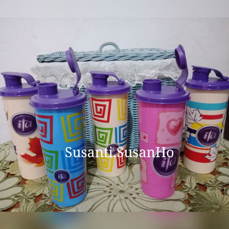 Botol IFA Botol Minum IFA Cookware Tall Tumbler Flip Flop 600 ml / Gelas Plastik