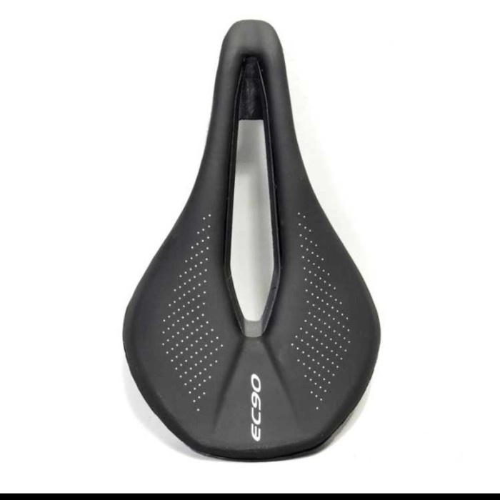 Sadel Sepeda Carbon Fiber Ultralight EC90 Bike Saddle Leather