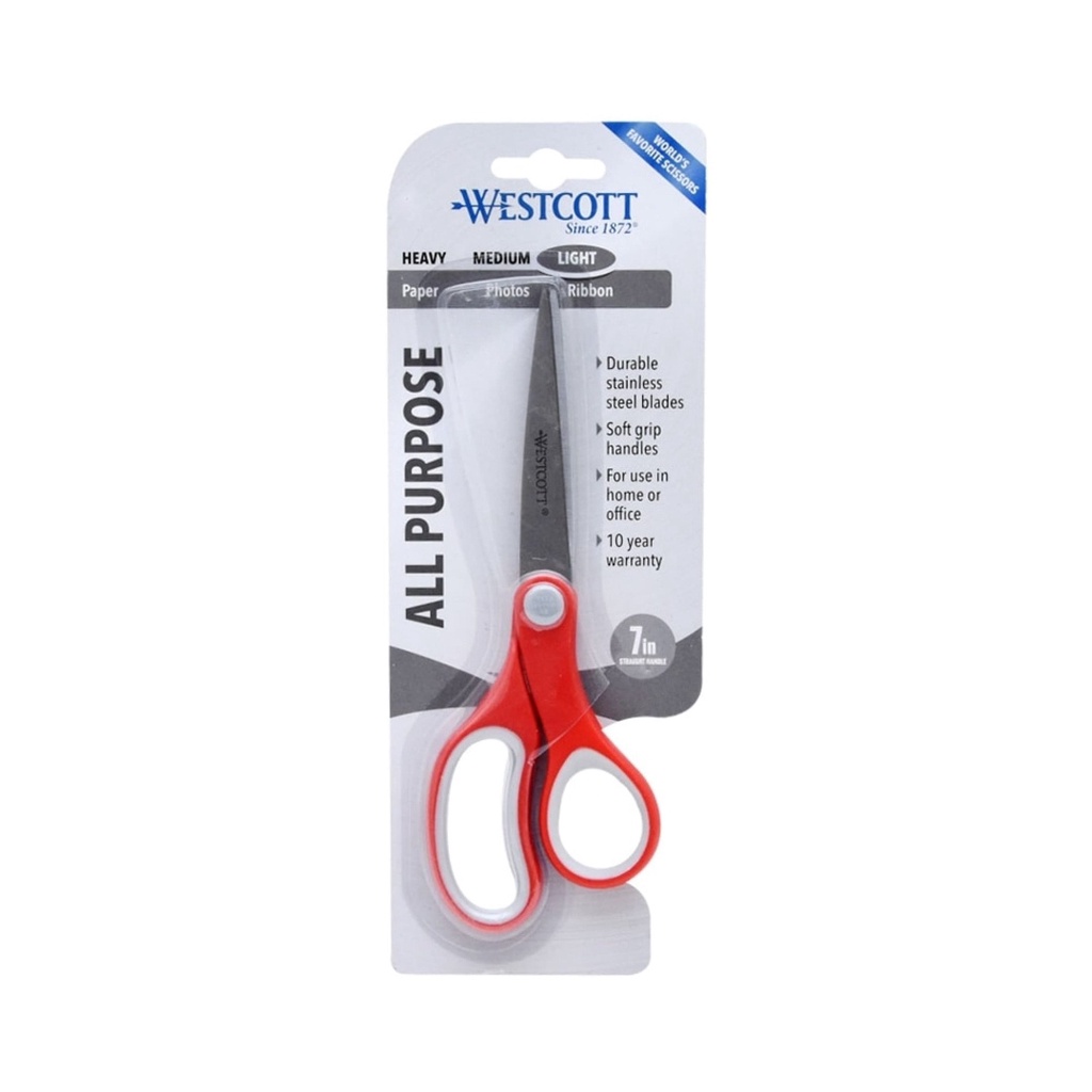 

Gunting Serbaguna Westcott All Purpose Mata Pisau Stainless Steel