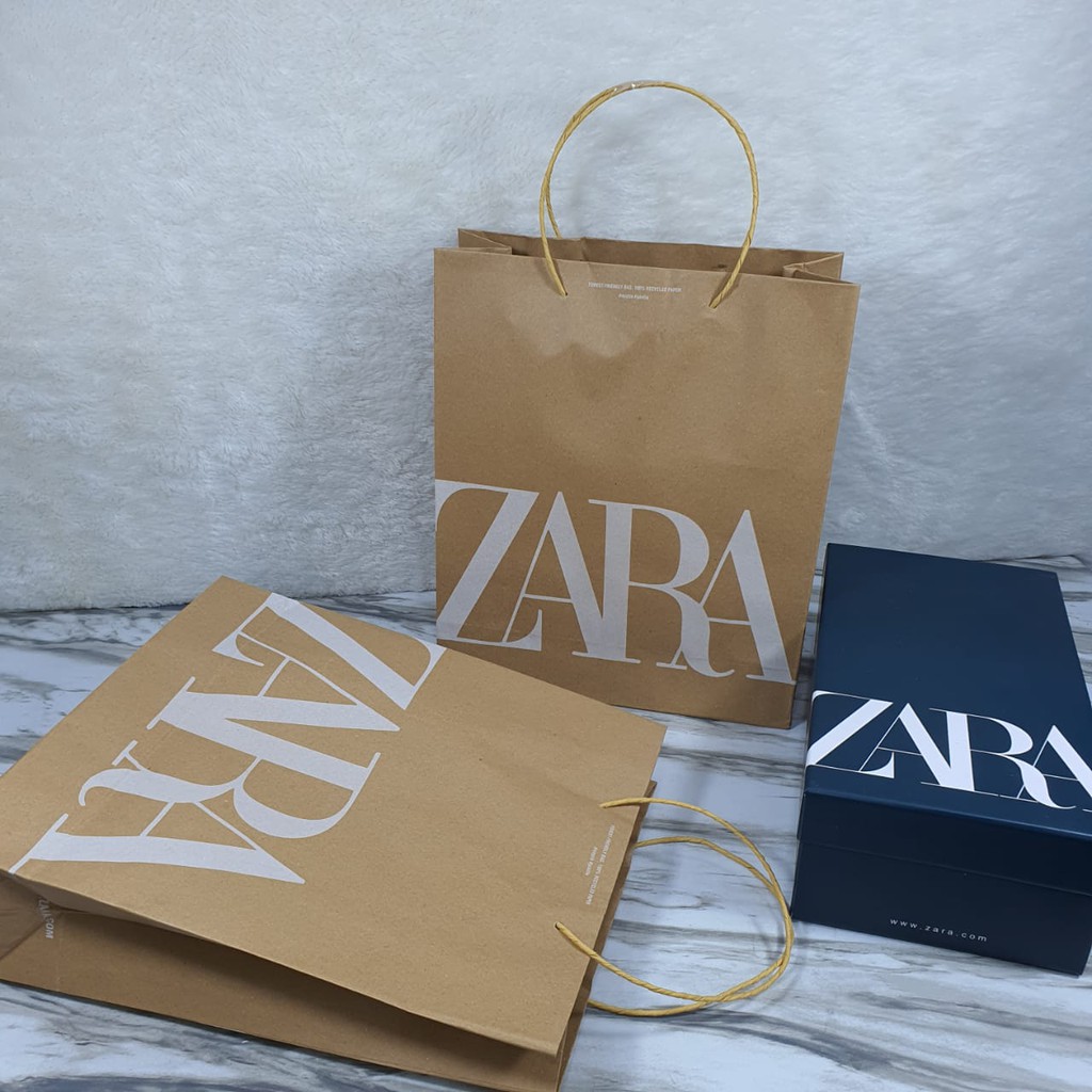 Paper Bags Zara | Shopee Indonesia