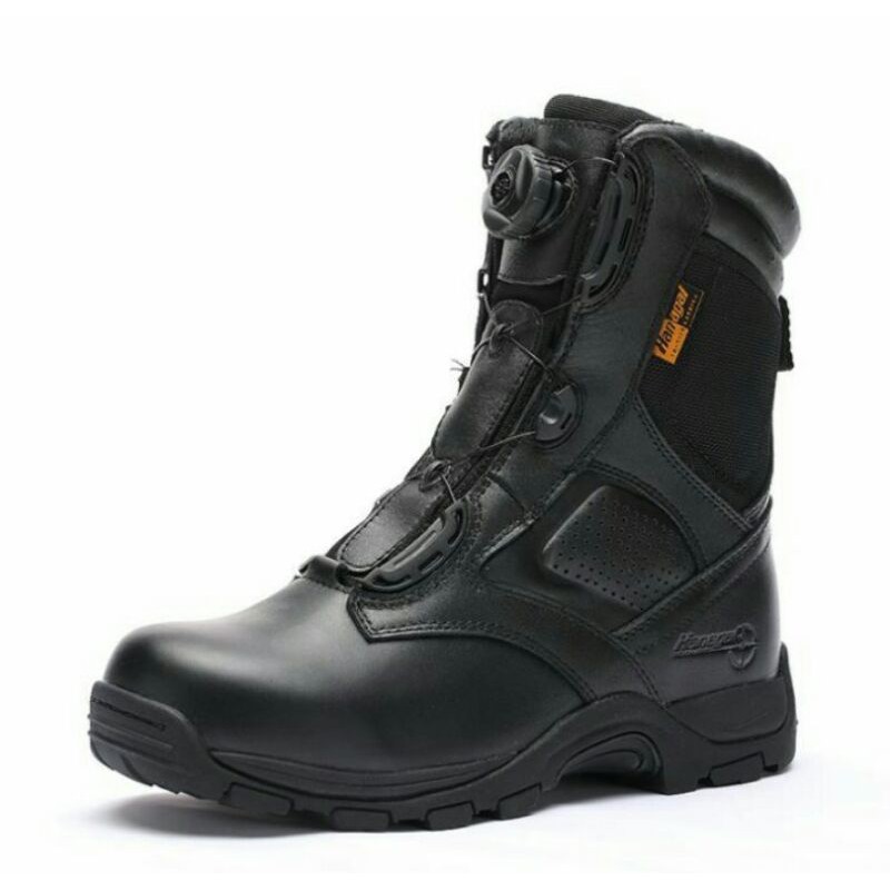 Sepatu Tactical Hanagal Phantom militery High Boots BOA sistem black origonal