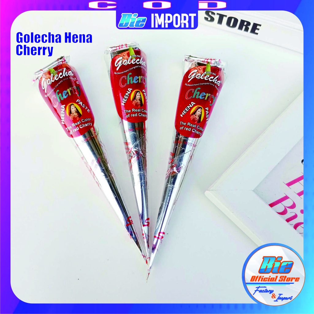 Galecha Henna Red Cherry Original India Premium