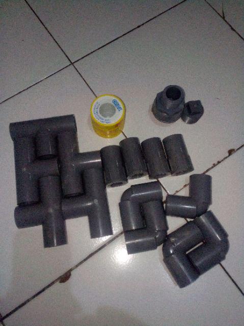 Rucika Plug / Sumbat / Dop Drat Luar Pvc 1 Aw