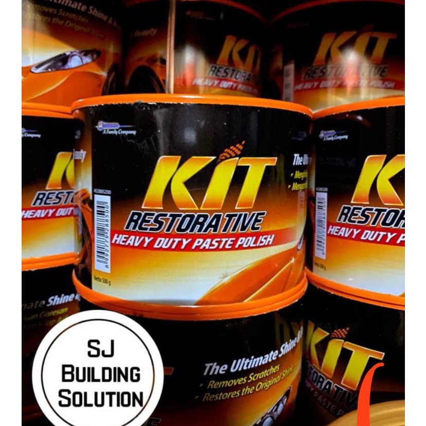 KIT RESTORATIVE 500 gr / KIT PASTE POLISH / KIT PASTE WAX / KIT WAX