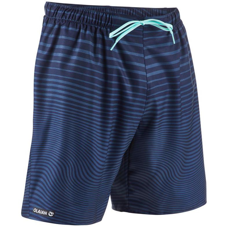 Olaian Men Surf Boardshort Newwaves Blue Termurah
