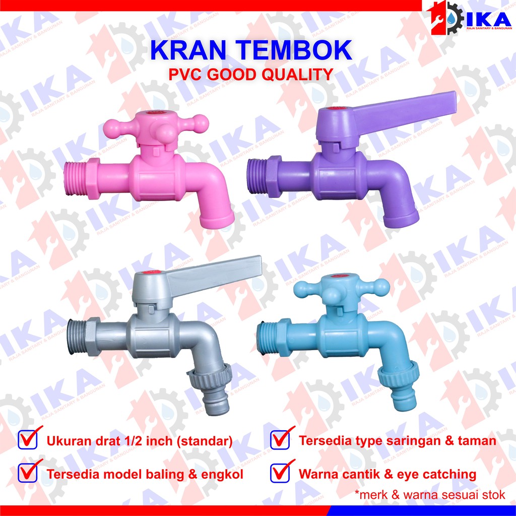 KRAN STABILO WARNA WARNI (ENGKOL TAMAN) TERMURAH UNTUK KEBUN TANCAP SELANG CUCI MANDI