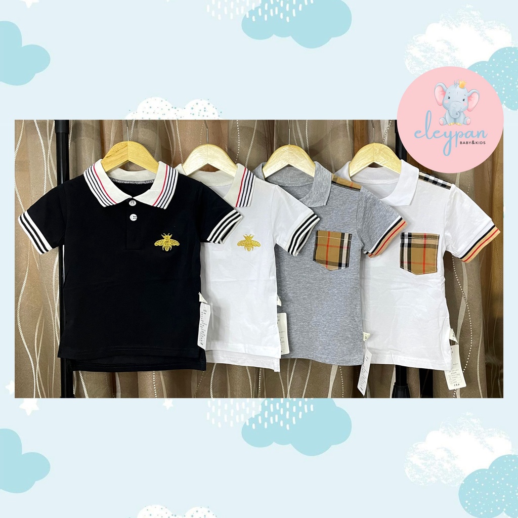 POLO Shirt Anak Laki Laki IMPORT / ONE SET Kaos Polo Celana / Setelan Baju Anak Laki Laki Berkerah Impor