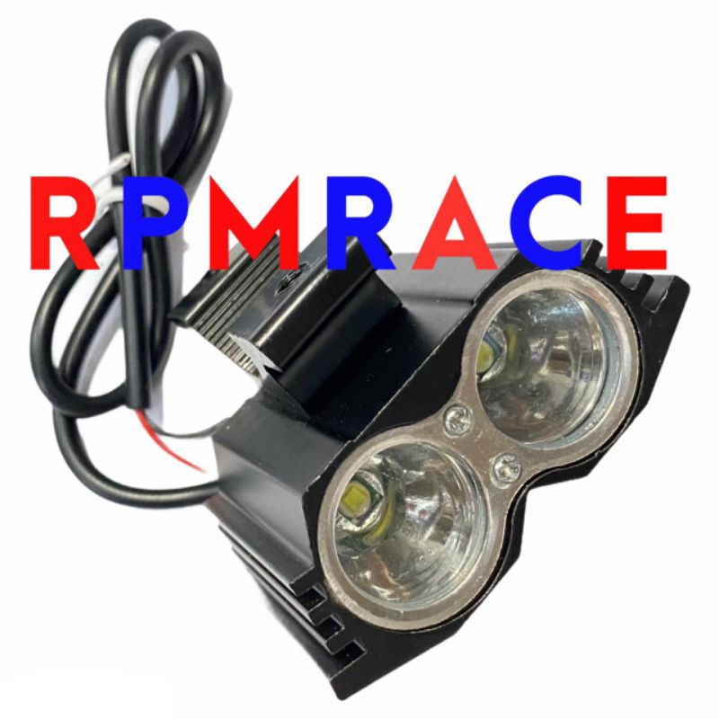 LAMPU TEMBAK SOROT LED OWL MINI 20 WATT CREE 2 MATA ULTRAFIRE 8 VOLT OWL 2 MATA UNIVERSAL