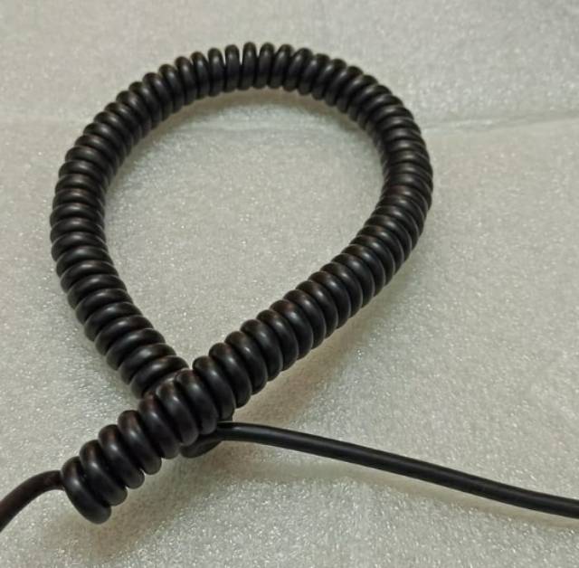 Kabel spiral handmic/extra mic 8 pin polos universal kenwood