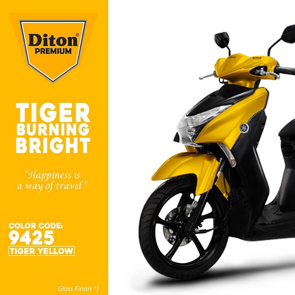 Pilok Pilox DITON Premium 9425 Tiger Yellow / Kuning (400cc / 400ml)