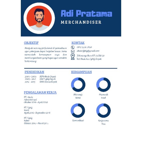 Jasa Pembuatan CV dan Lamaran