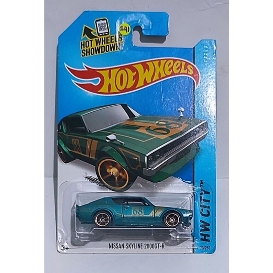 Hotwheels Nissan Skyline 2000GT-R