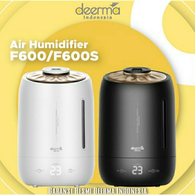 Deerma F600 F600S Humidifier Difusser Aromatheraphy New Garansi Resmi