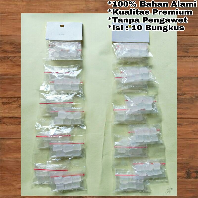 

GULA BATU Lump Sugar Small ( Renceng) Isi 10 Bungkus