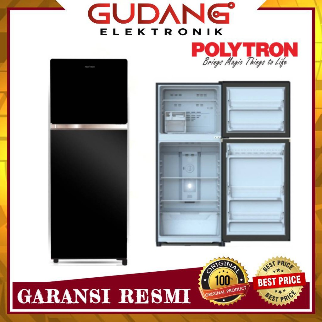 Lemari Es 2 Pintu Polytron Prw 23 Mn Kulkas Polytron Prw 23mn Shopee Indonesia