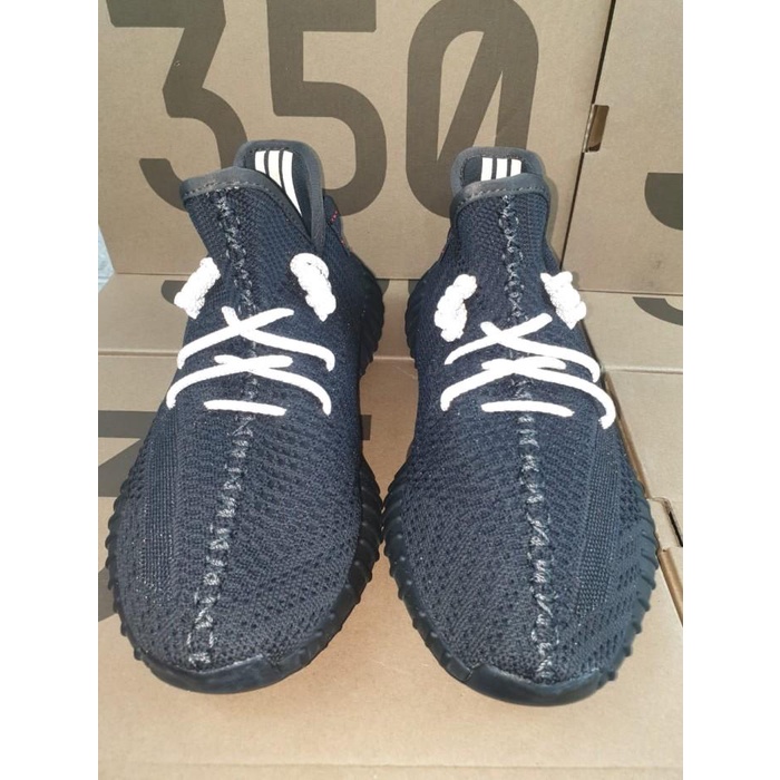 Yeezy laces White Reflective, Sepatu Tali Putih Reflective