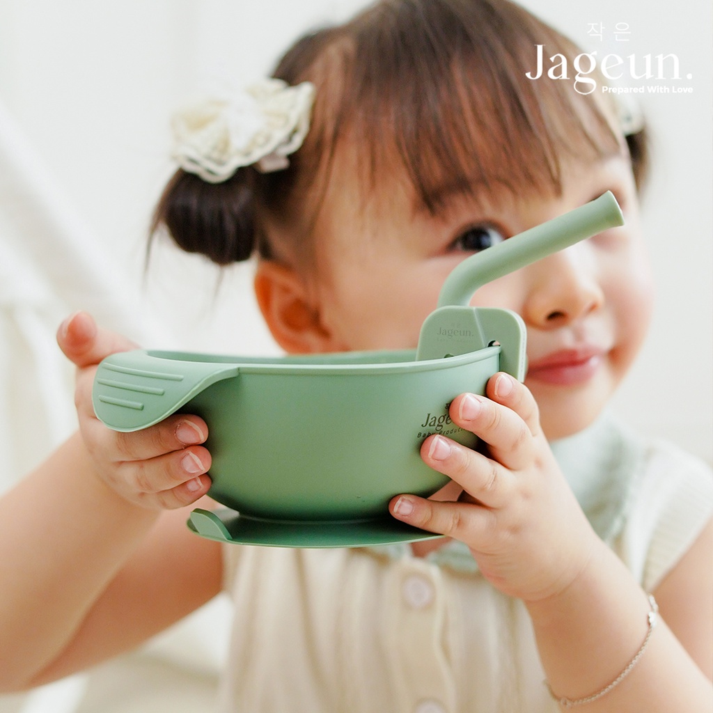 JAGEUN Premium Silicone Elephant Baby Straw | Sedotan Bayi Figur Gajah