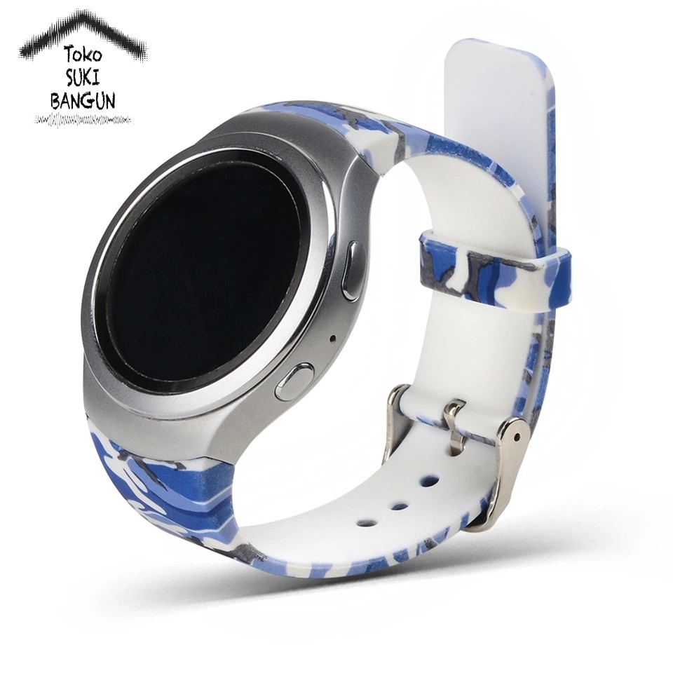 TALI JAM Samsung Gear S2 SM-R720 Rubber PRINTED PATTERN Watch Band