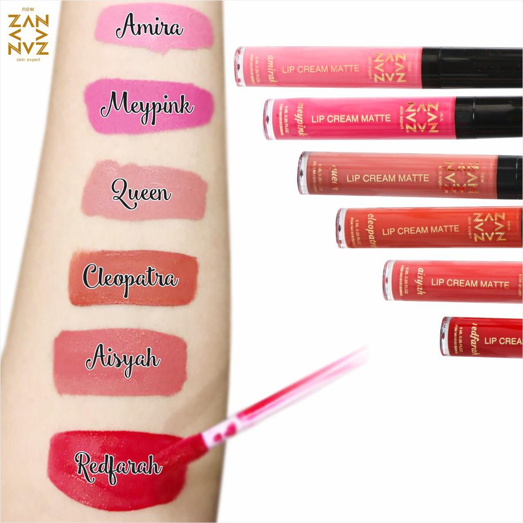 LIPCREAM MATTE NEW ZAN - LIP CREAM NEW ZAN SKIN EXPERT