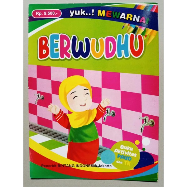 

buku mewarnai anak berwudhu