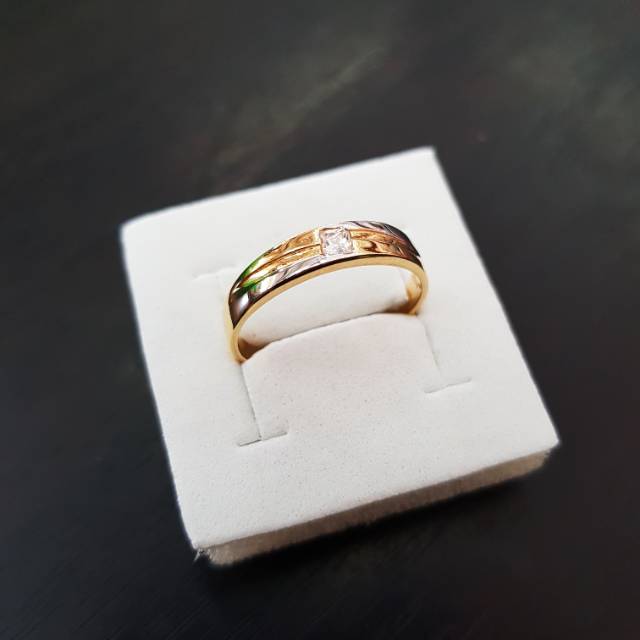 Cincin Size 18 Emas 70% (16K) - BRW