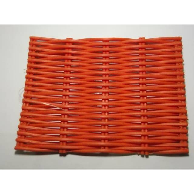 Bahan rotan pitrit plastik sintetis ukuran 3mm bulat per kilo