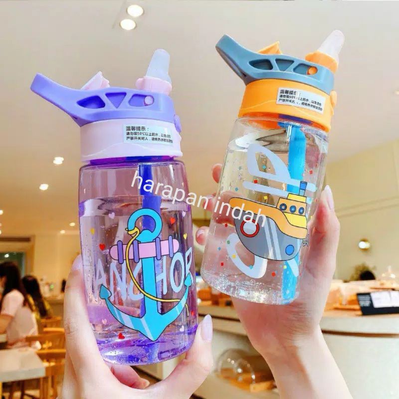 BOTOL MINUM ANAK MOTIF KARAKTER 480ML