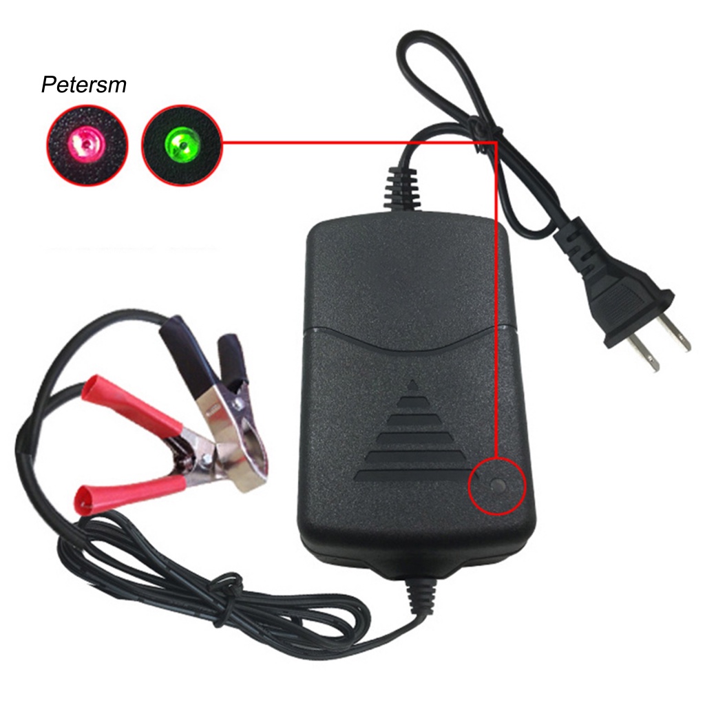 Adapter Charger Elektrik Portable Bahan PP Untuk Motor / Mobil