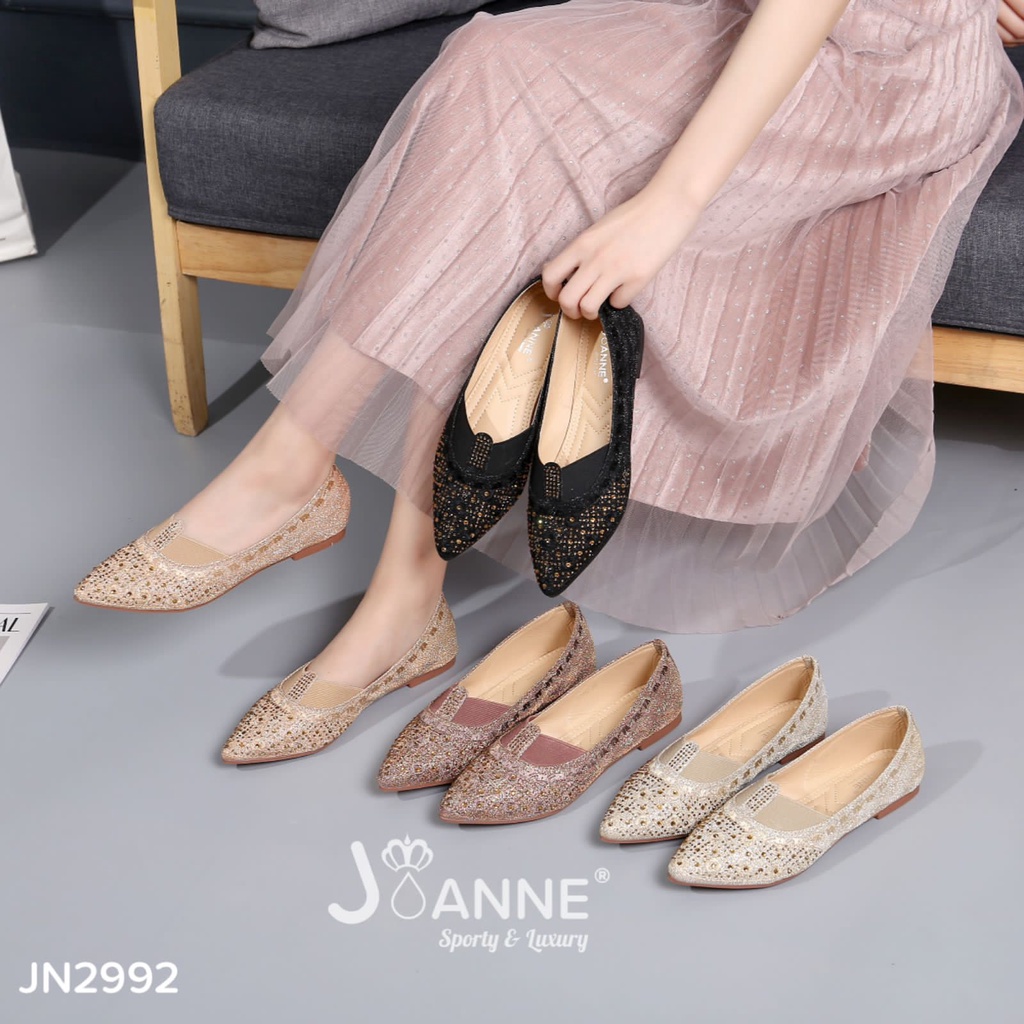 JOANNE Flat Loafers Shoes #JN2992 ORIGINAL