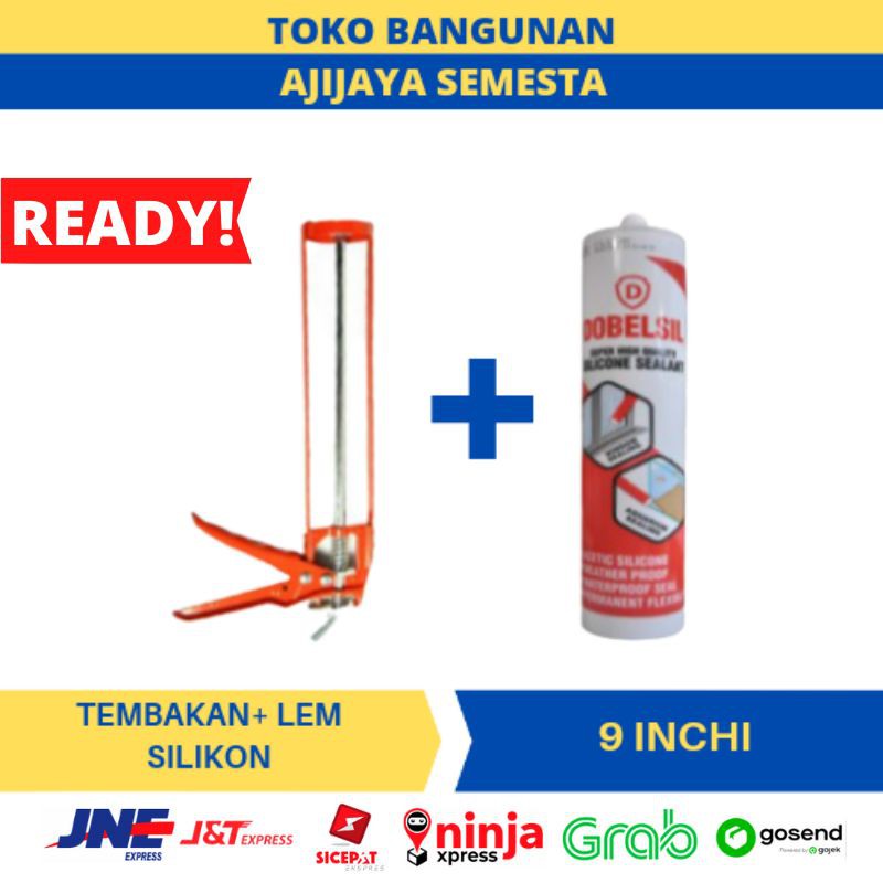 

PAKET MURAH Tembakan Gun Silikon+ Lem Silikon