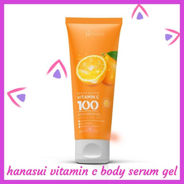 Hanasui Vitamin C Body Serum Gel 200ml