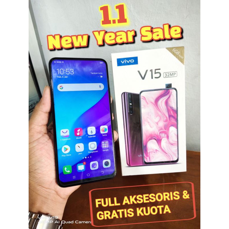 VIVO V15 RAM 6/64GB LTE _(Hp Second)