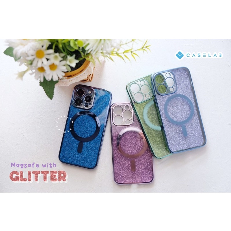 MAGSAFE GLITER SOFTCASE IPHONE 11 12 13 11PROMAX 13PROMAX 12PROMAX 13PRO 11PRO 12 PRO 12 MINI 13MINI MAGNETIC CASE ELECTRO PLATED