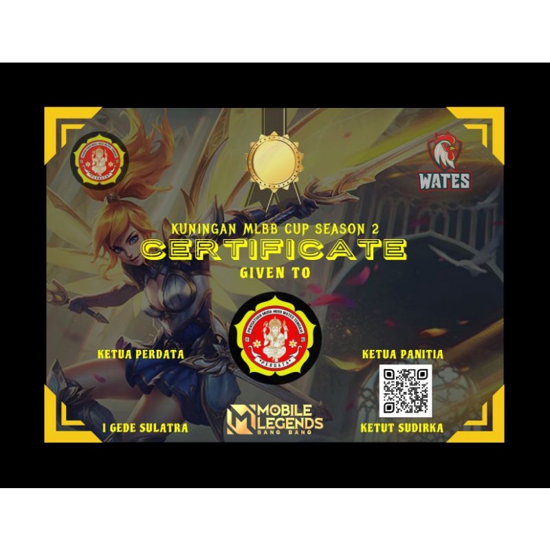 JASA DESAIN SERTIFIKAT, E-SERTIFIKAT