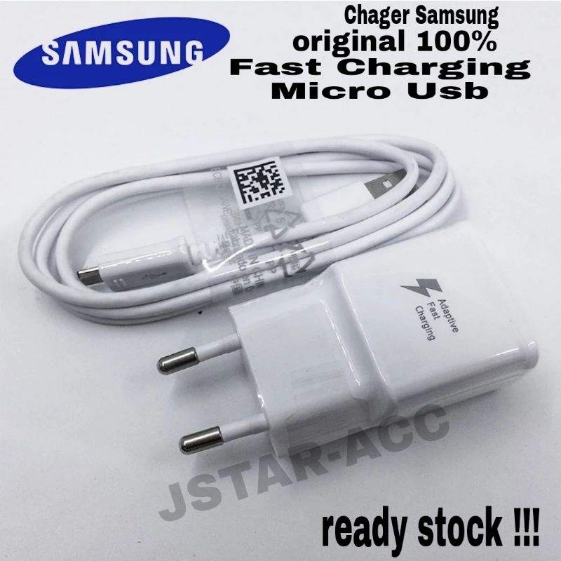 CHARGER SAMSUNG GALAXY S6 S6 EDGE S7 S7 EDGE ORIGINAL 100% MICRO USB FAST CHARGING CASAN ORI