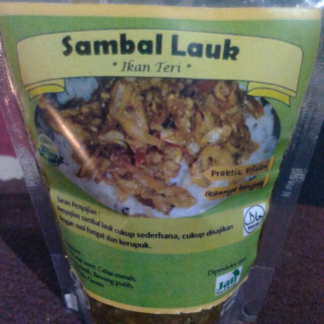 

Sambal lauk ikan teri